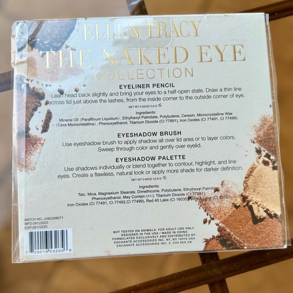 ELEN TRACY The Naked Eye Eyeshadow, Eye brush and Eyeliner Set - Picture 6 of 7